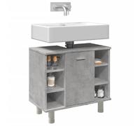 vidaXL Gris béton 60x32x53,5