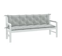 VIDAXL Gris Clair Mélangé - 180x50x7 cm