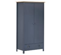 vidaXL Gris Hill 2 portes
