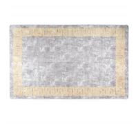 VidaXL Gris - Tapis lavable 160x230 cm