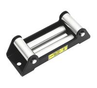vidaXL Guide-câble à 4 voies Acier 5000-6000 lbs Noir/argenté