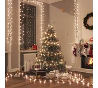 vidaXL Guirlande à LED - Blanc chaud - 45 m