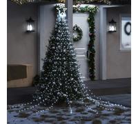 vidaXL Guirlande de Noël 320 LED blanc froid