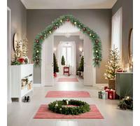 vidaXL Guirlande de Noël avec boules et LED 10 m