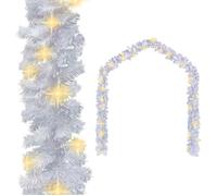 Guirlande de Noël avec lumières LED 5 m Blanc vidaXL