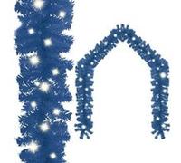 Vidaxl Guirlande De Noël Avec Lumières Led 10 M Bleu