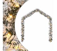 vidaXL Guirlande de Noël avec lumières LED Vert 5 m PVC