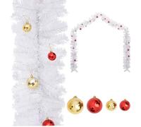vidaXL Guirlande Noël - Blanc 5m