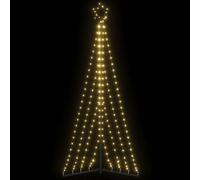 vidaXL Guirlande de sapin de Noël 339 LED blanc chaud 182 cm