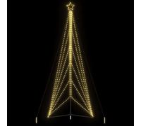 vidaXL Guirlande de sapin de Noël 861 LED blanc chaud 478 cm