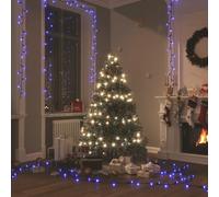 vidaXL Guirlande LED - 30 m - Bleu