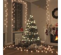 vidaXL Guirlande LED avec 300 LED Blanc chaud 30 m PVC