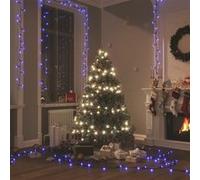 Guirlande LED avec 300 LED Bleu 30 m PVC