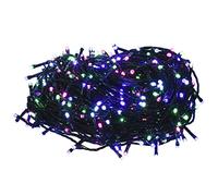 vidaXL Guirlande LED avec 400 LED Multicolore pastel 40 m PVC