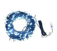 vidaXL Guirlande Lumineuse 400 LED 40 m Blanc Froid Éclairage Décoratif