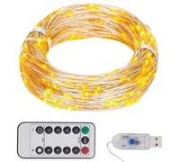 vidaXL Guirlande LED avec 300 LED Blanc chaud 30 m