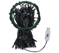 vidaXL Guirlande lumineuse d'arbre de Noël 210 LED Bleu 210 cm