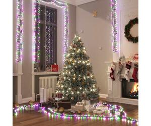 vidaXL Guirlande lumineuse LED avec 1000 LEDs Pastel Multicolore 11 m PVC - LED-Lichterkette - LED Lichterkette - LED Lichtschlauch - LED Lichterschlauch