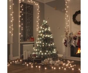 vidaXL Guirlande lumineuse LED avec 150 LED blanc chaud 15 m PVC - Guirlande lumineuse - Guirlande lumineuse - Guirlande lumineuse