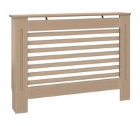 vidaXL Habillage de radiateur 112x19x81,5 cm MDF