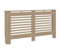 vidaXL Habillage de radiateur 152x19x81,5 cm MDF