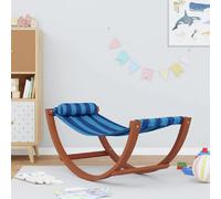 vidaXL Hamac à Bascule Enfants - Bleu