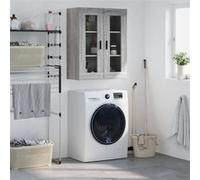 vidaXL Armoire murale sonoma gris 69,5x34x90 cm
