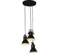 vidaXL Hanglamp 25 W E27 30x30x100 cm zwart371857 Noir G