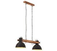 vidaXL Hanglamp industrieel 25 W E27 109 cm zwart320527 Noir G