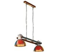 vidaXL Hanglamp industrieel 25 W E27 111 cm meerkleurig344394 Multicolore G