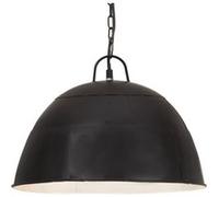 vidaXL Hanglamp industrieel vintage rond 25 W E27 41 cm zwart320543 Noir G