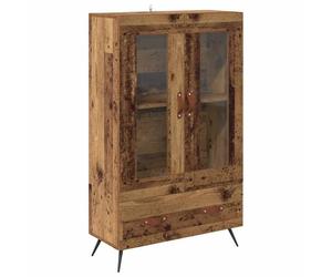 vidaXL Haut Armoire avec tiroir Bois Ancien 69,5 x 31 x 115 cm