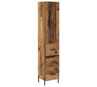 vidaXL Haut Armoire Bois Ancien 34,5 x 34 x 180 cm Bois d'ingénierie