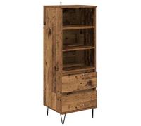 vidaXL Haut Armoire Bois Ancien 40 x 36 x 110 cm Bois d'ingénierie