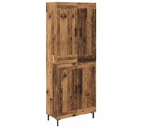 vidaXL Haut Armoire Bois Ancien 69,5 x 34 x 180 cm Bois d'ingénierie