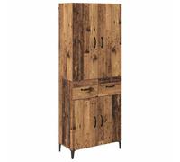 vidaXL Haut Armoire Bois Ancien 69,5 x 34 x 180 cm Bois d'ingénierie