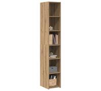 vidaXL Haut Armoire Chêne Artisanal 30 x 41 x 185 cm Bois d'ingénierie