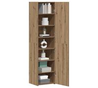 vidaXL Haut Armoire Chêne Artisanal 45 x 42,5 x 185 cm, Buffet élégant, Meuble de Rangement Moderne, Solutions spacieuses, Bois aggloméré, Design Pratique, étagère Chic