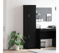vidaXL Haut Armoire Chêne noir 35 x 39 x 168 cm