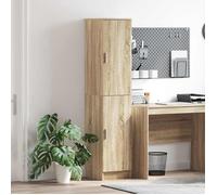 vidaXL Haut Armoire Chêne Sonoma 35 x 39 x 168 cm, Armoire Moderne, rectangulaire avec Rangement spacieux, élégant, Meuble Minimaliste pour Le Salon
