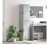 vidaXL Haut Armoire Gris béton 35 x 39 x 168 cm