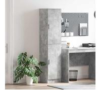 vidaXL Haut Armoire Gris béton 35 x 39 x 168 cm