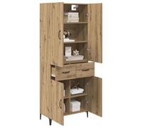 vidaXL Haut Armoire Montage mural Chêne artisanal 69,5 x 34 x 180 cm