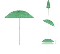 vidaXL Hawaii Parasol Vert 180 cm - Parasols & ombrelles