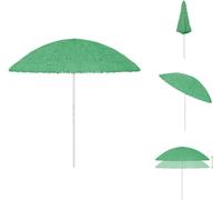 vidaXL Hawaii Parasol Vert 300 cm - Parasols & ombrelles