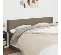 vidaXL Headboard with Ears - Taupe