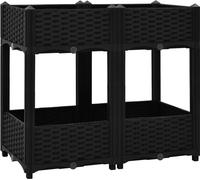 vidaXL Hochbeet 80x40x71 cm Polypropylen