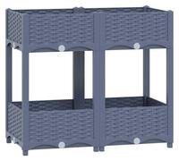 vidaXL Hochbeet 80x40x71 cm Polypropylen