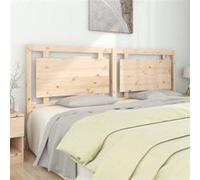 vidaXL Hoofdbord 205,5x4x100 cm massief grenenhout817960 Bois G