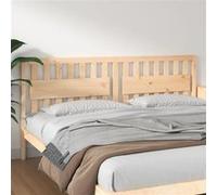 Hoofdbord 205,5x4x100 cm massief grenenhout818590